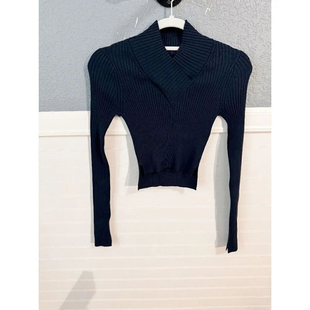 ALLSAINTS Blue Sweater - Picture 5 of 12